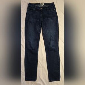 Paige Dark Wash Skinny Jeans Size 28 | Premium Denim | Classic Stretch Fit